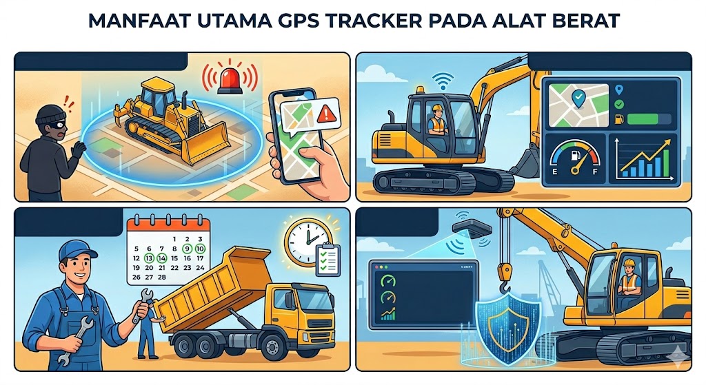 GPS Tracker Terdekat Untuk Alat Berat