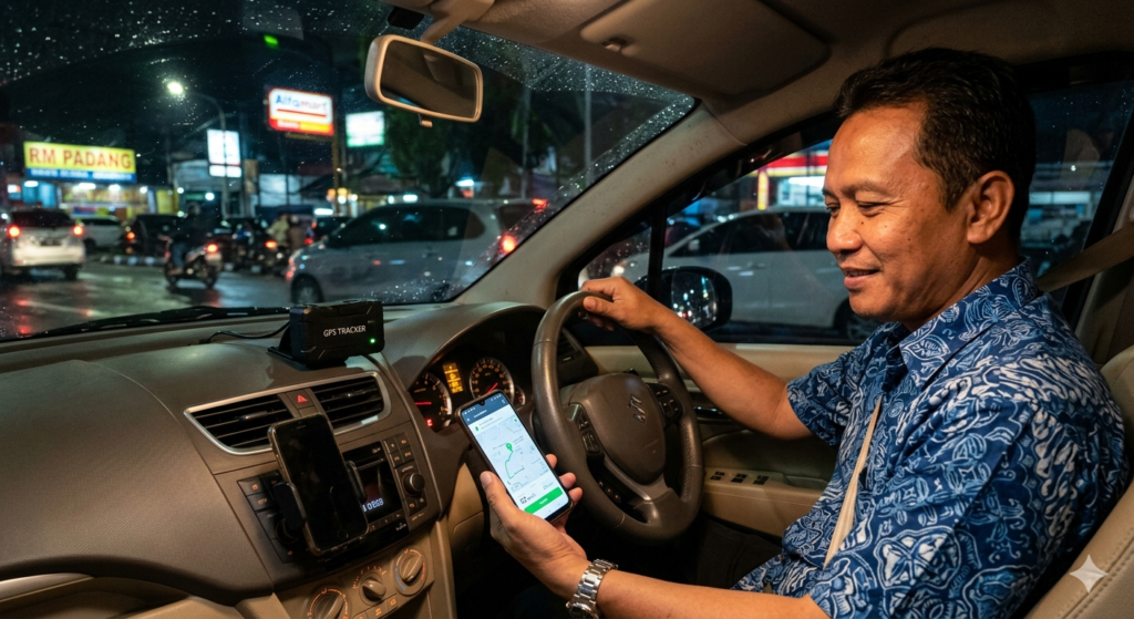 Driver aman dengan GPS Tracker